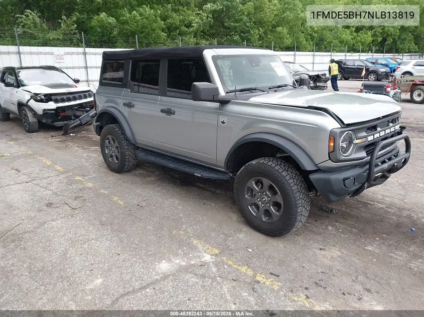 2022 Ford Bronco Big Bend VIN: 1FMDE5BH7NLB13819 Lot: 45392243