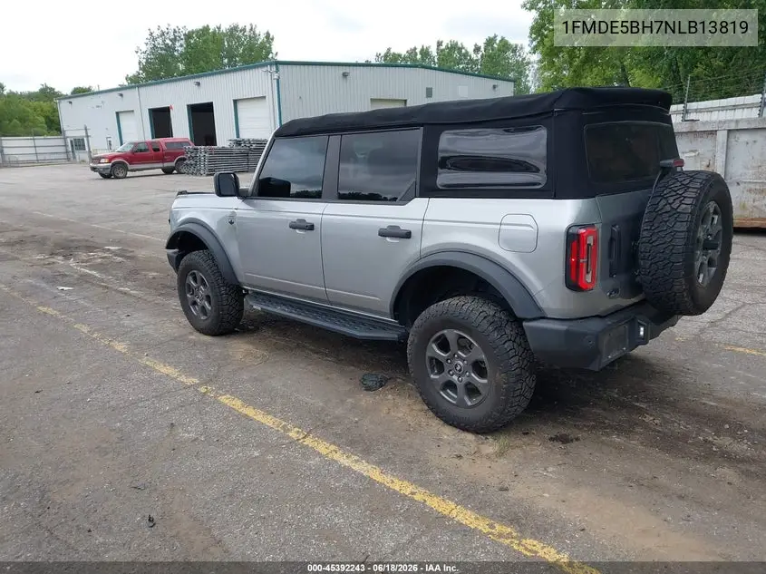 2022 Ford Bronco Big Bend VIN: 1FMDE5BH7NLB13819 Lot: 45392243