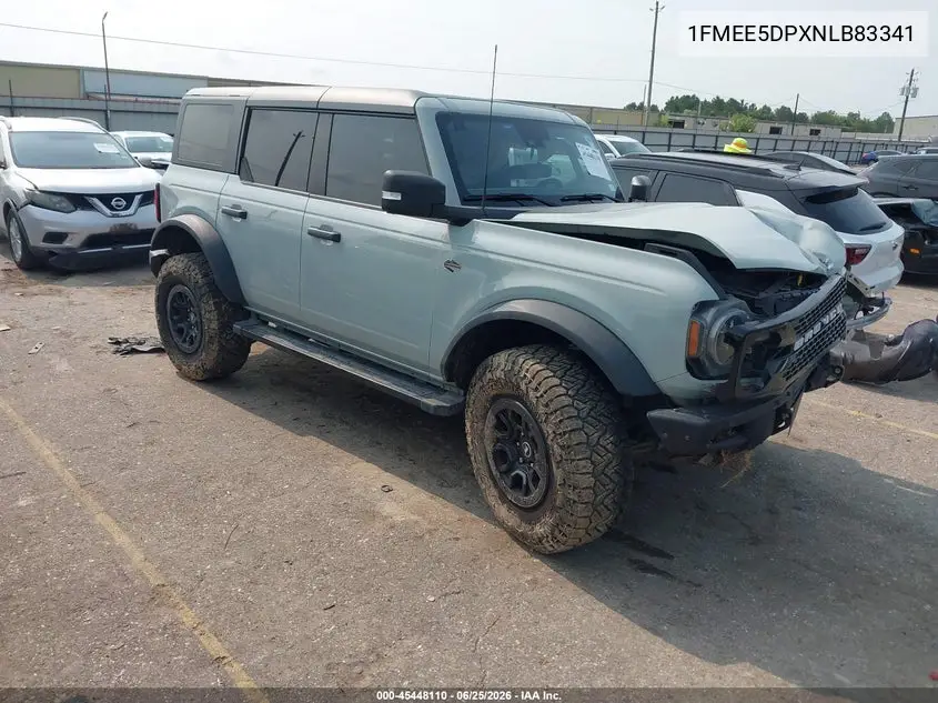 2022 Ford Bronco Badlands/Big Bend/Black Diamond/Outer Banks/Wildtrak VIN: 1FMEE5DPXNLB83341 Lot: 45448110