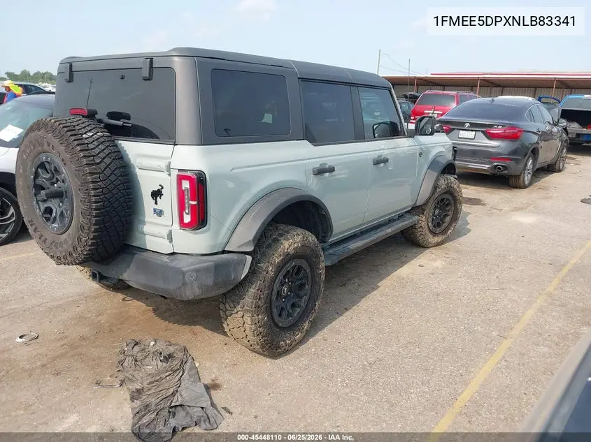 2022 Ford Bronco Badlands/Big Bend/Black Diamond/Outer Banks/Wildtrak VIN: 1FMEE5DPXNLB83341 Lot: 45448110