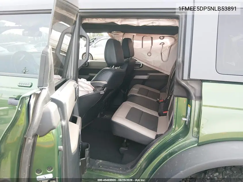 2022 Ford Bronco Wildtrak VIN: 1FMEE5DP5NLB53891 Lot: 45469905