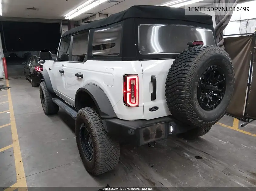 2022 Ford Bronco Wildtrak VIN: 1FMEE5DP7NLB16499 Lot: 45522185