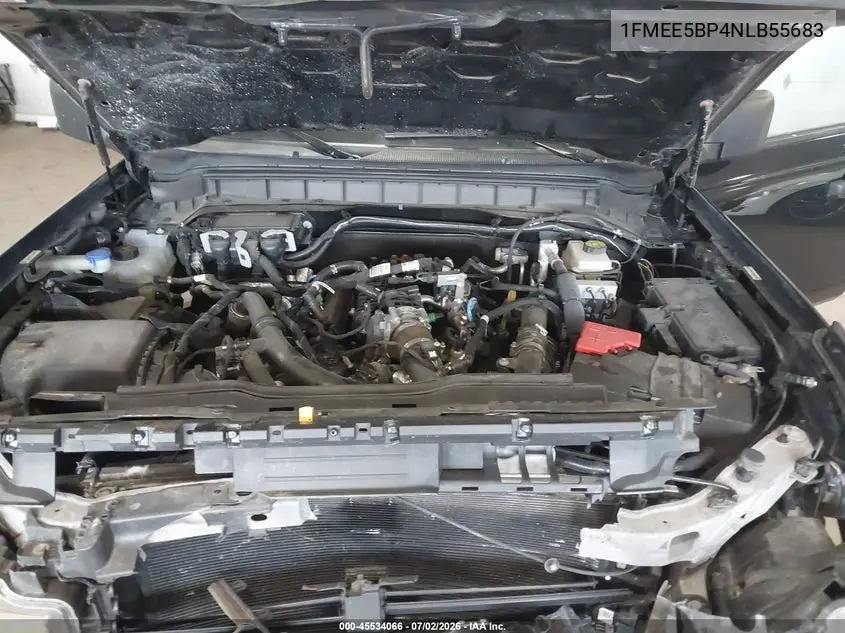 2022 Ford Bronco Big Bend VIN: 1FMEE5BP4NLB55683 Lot: 45534066