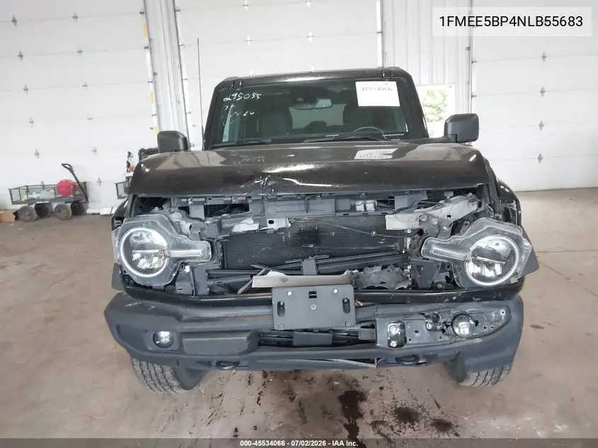 2022 Ford Bronco Big Bend VIN: 1FMEE5BP4NLB55683 Lot: 45534066