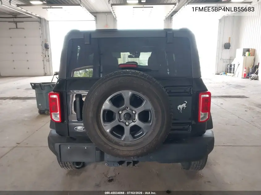 2022 Ford Bronco Big Bend VIN: 1FMEE5BP4NLB55683 Lot: 45534066