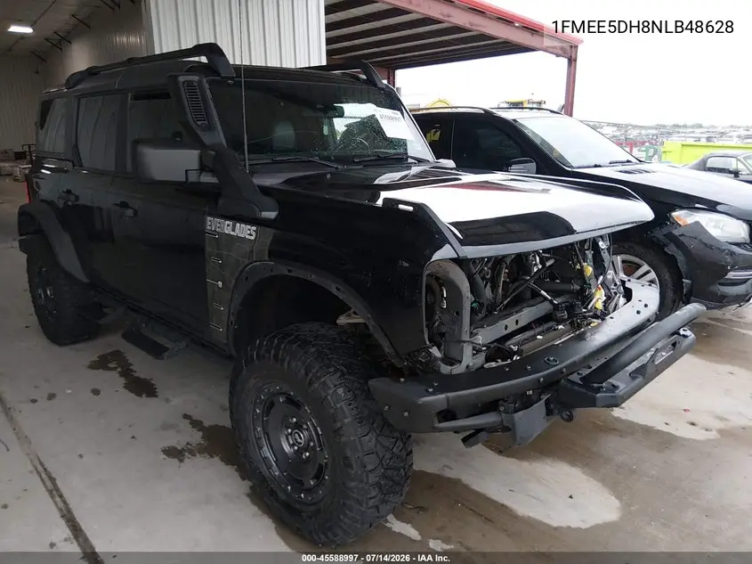 2022 Ford Bronco Everglades VIN: 1FMEE5DH8NLB48628 Lot: 45588997