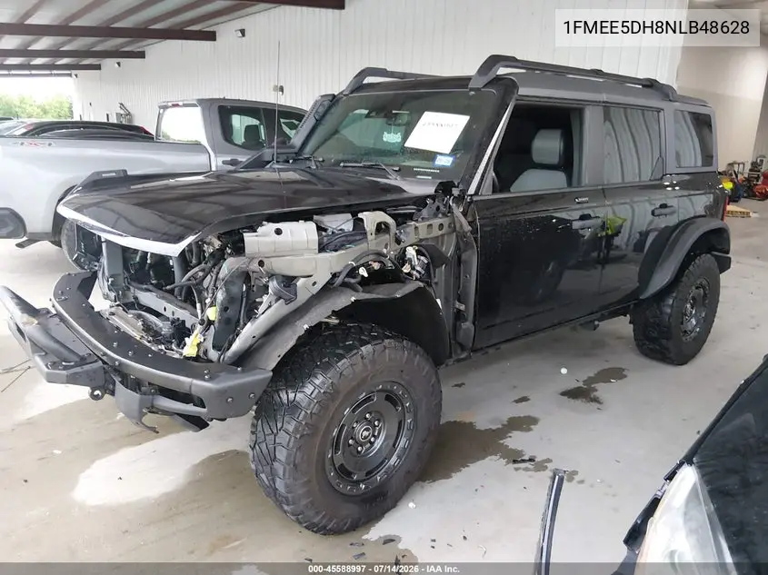 2022 Ford Bronco Everglades VIN: 1FMEE5DH8NLB48628 Lot: 45588997