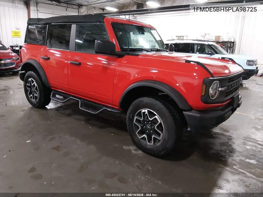 2023 Ford Bronco VIN: 1FMDE5BH5PLA98725 Lot: 45323741