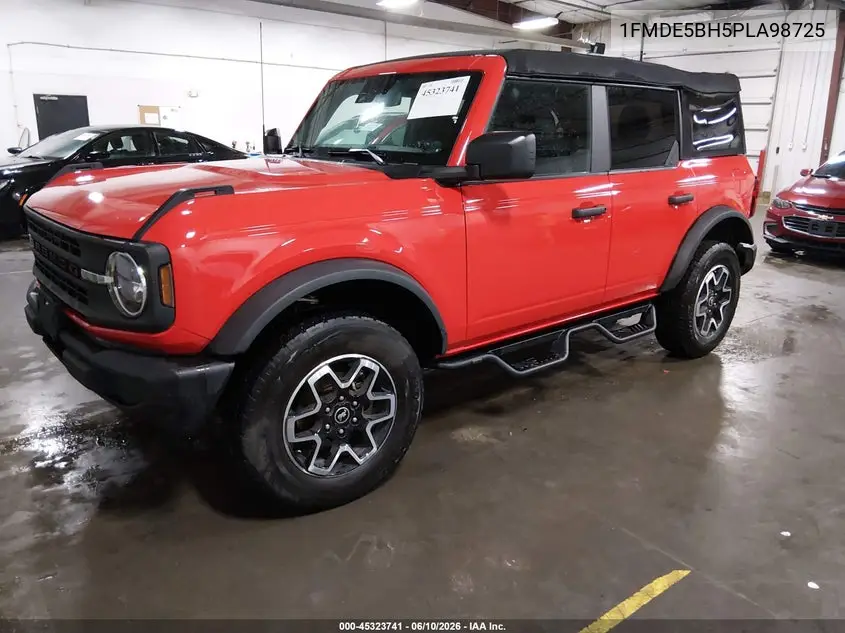 2023 Ford Bronco VIN: 1FMDE5BH5PLA98725 Lot: 45323741