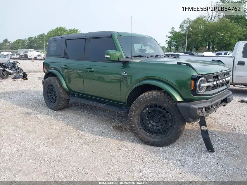 2023 Ford Bronco Outer Banks VIN: 1FMEE5BP2PLB54762 Lot: 45443927