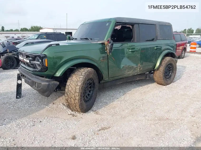 2023 Ford Bronco Outer Banks VIN: 1FMEE5BP2PLB54762 Lot: 45443927