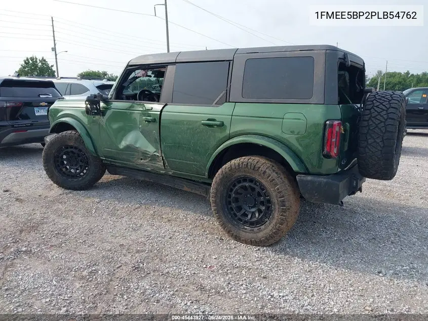2023 Ford Bronco Outer Banks VIN: 1FMEE5BP2PLB54762 Lot: 45443927