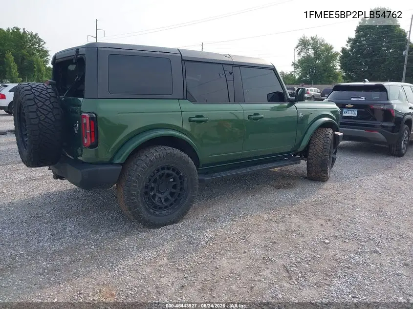 2023 Ford Bronco Outer Banks VIN: 1FMEE5BP2PLB54762 Lot: 45443927