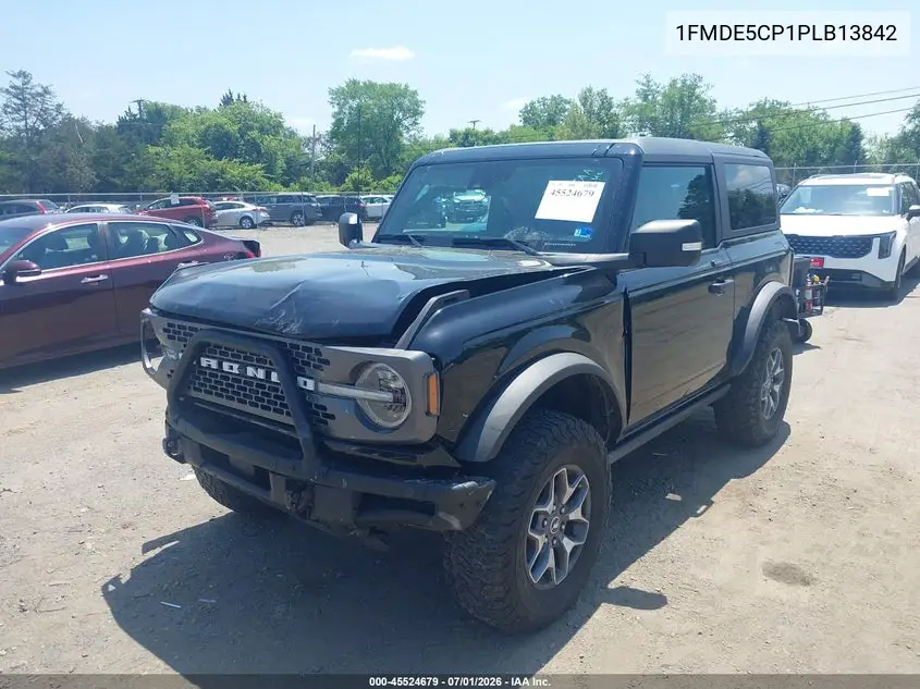 2023 Ford Bronco Badlands VIN: 1FMDE5CP1PLB13842 Lot: 45524679