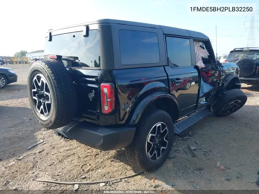 2023 Ford Bronco Outer Banks VIN: 1FMDE5BH2PLB32250 Lot: 45554382