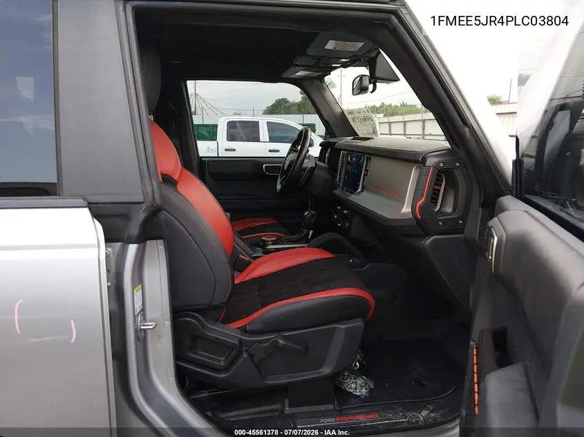 2023 Ford Bronco Raptor VIN: 1FMEE5JR4PLC03804 Lot: 45561378