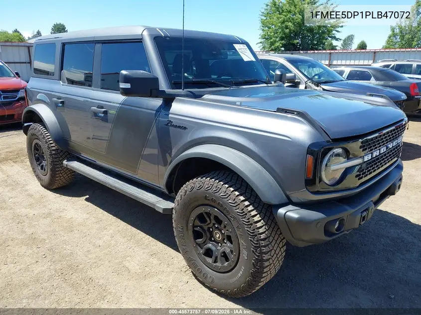 2023 Ford Bronco Wildtrak VIN: 1FMEE5DP1PLB47072 Lot: 45573757
