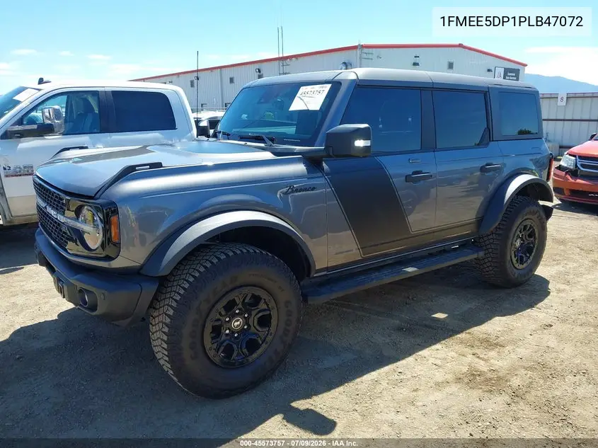 2023 Ford Bronco Wildtrak VIN: 1FMEE5DP1PLB47072 Lot: 45573757