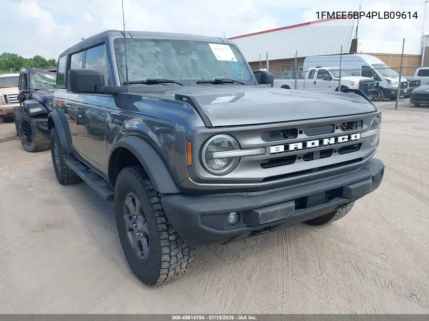 2023 Ford Bronco Big Bend VIN: 1FMEE5BP4PLB09614 Lot: 45614194
