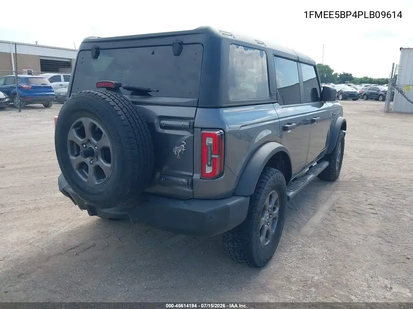 2023 Ford Bronco Big Bend VIN: 1FMEE5BP4PLB09614 Lot: 45614194