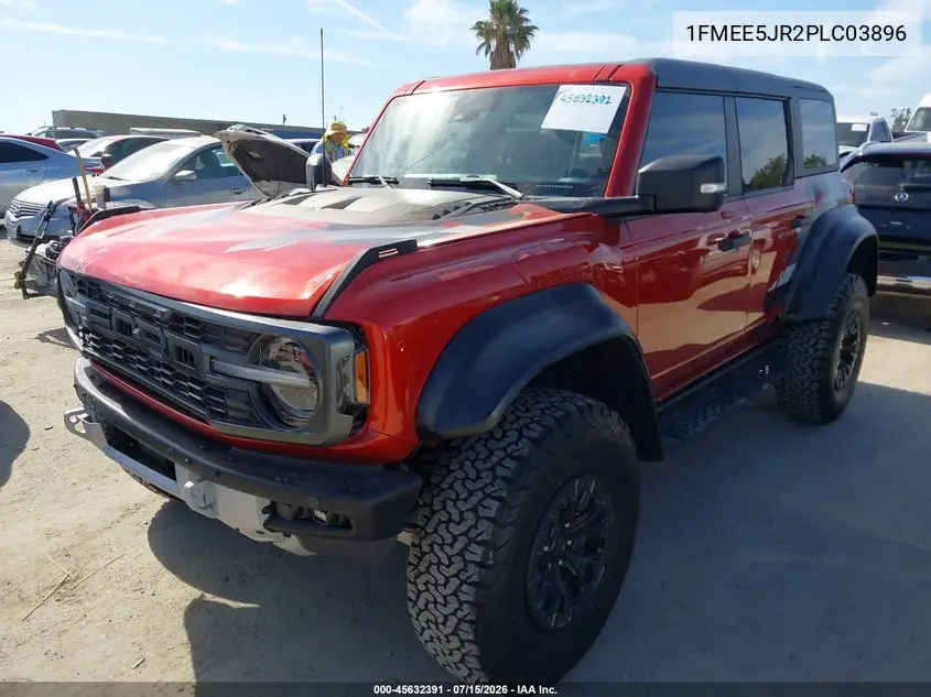 2023 Ford Bronco Raptor VIN: 1FMEE5JR2PLC03896 Lot: 45632391