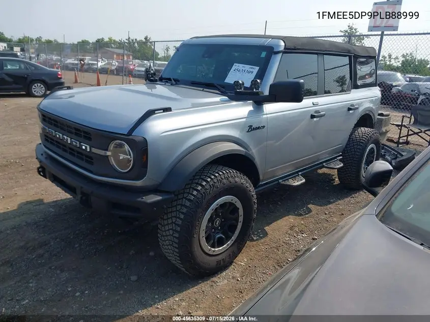 2023 Ford Bronco Black Diamond VIN: 1FMEE5DP9PLB88999 Lot: 45635309