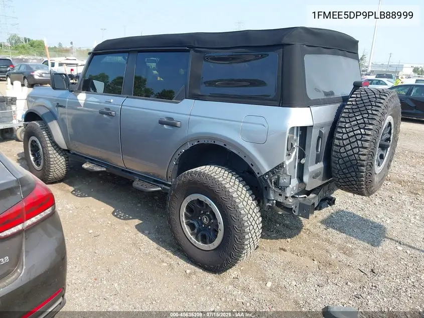 2023 Ford Bronco Black Diamond VIN: 1FMEE5DP9PLB88999 Lot: 45635309