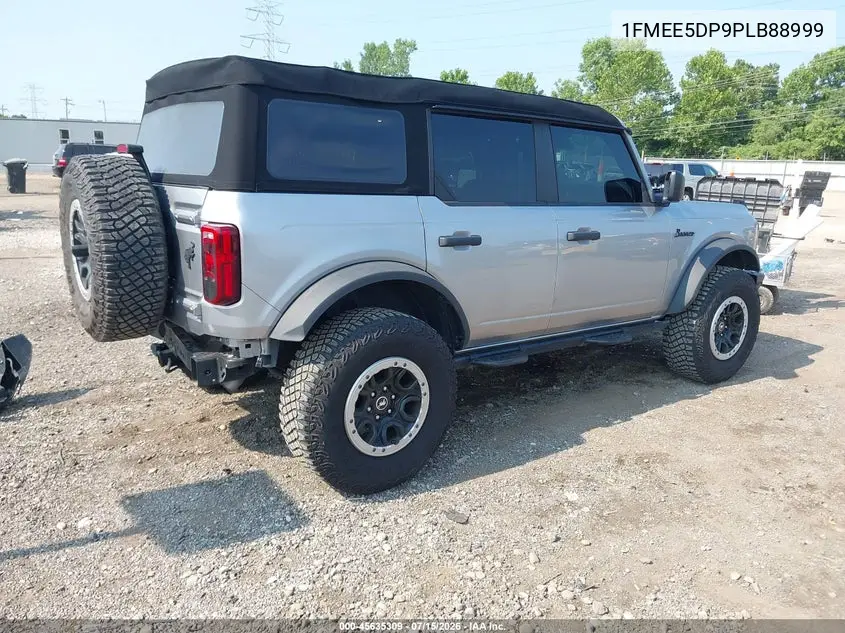 2023 Ford Bronco Black Diamond VIN: 1FMEE5DP9PLB88999 Lot: 45635309
