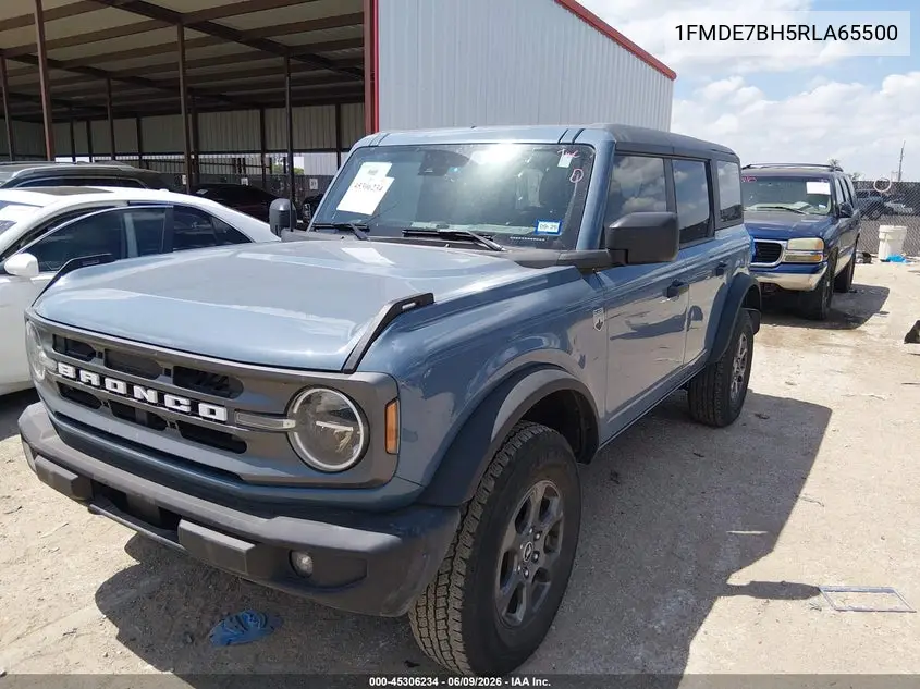 2024 Ford Bronco Big Bend VIN: 1FMDE7BH5RLA65500 Lot: 45306234