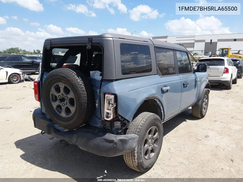 2024 Ford Bronco Big Bend VIN: 1FMDE7BH5RLA65500 Lot: 45306234