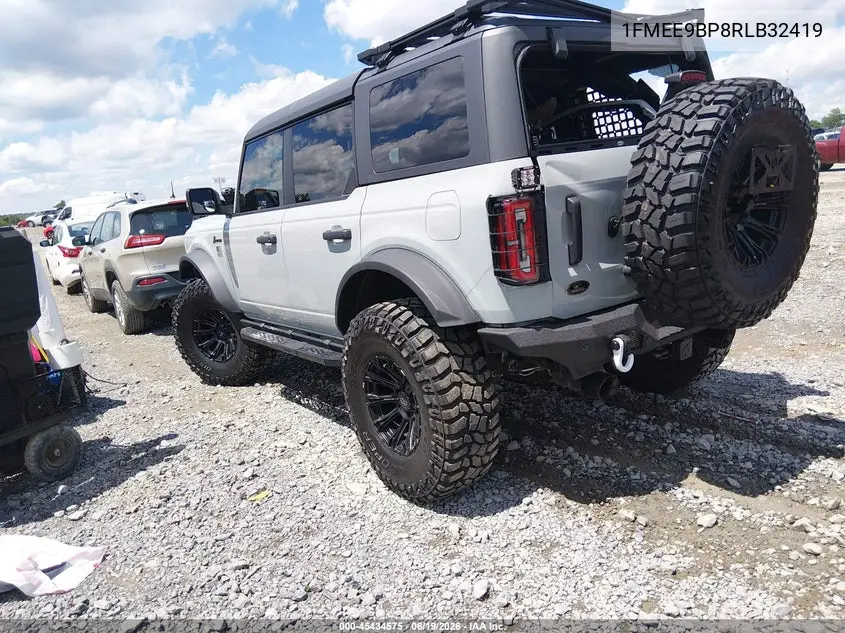 2024 Ford Bronco Badlands VIN: 1FMEE9BP8RLB32419 Lot: 45434575