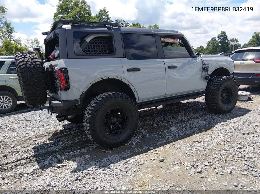 2024 Ford Bronco Badlands VIN: 1FMEE9BP8RLB32419 Lot: 45434575