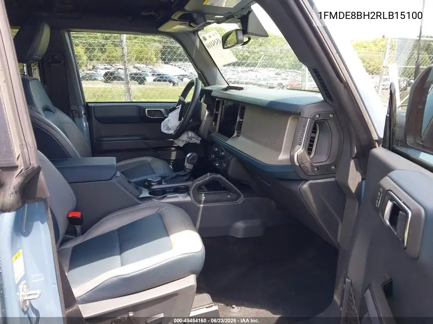 2024 Ford Bronco Outer Banks VIN: 1FMDE8BH2RLB15100 Lot: 45454160