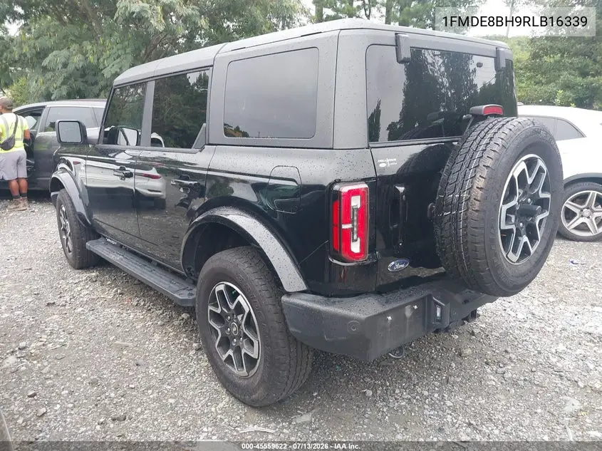 2024 Ford Bronco Outer Banks VIN: 1FMDE8BH9RLB16339 Lot: 45559622