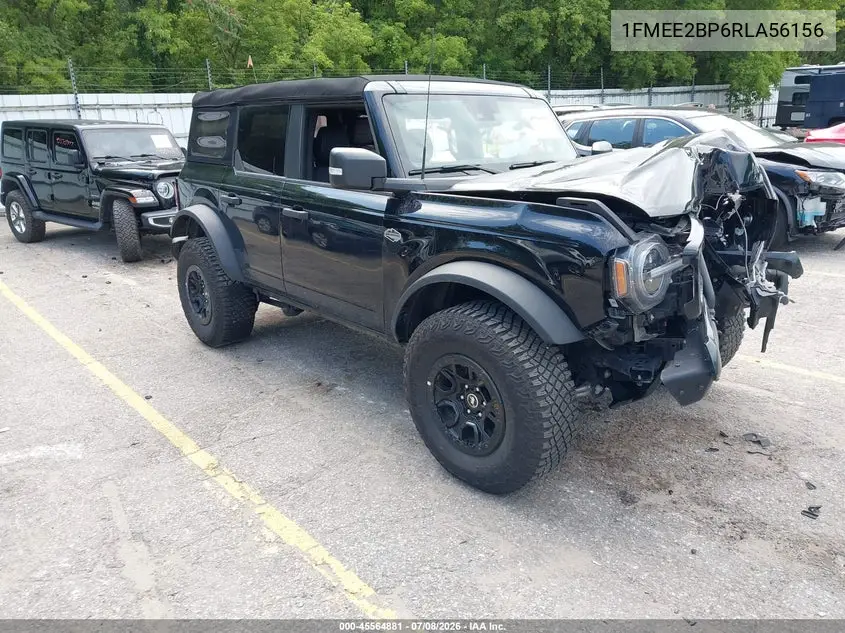2024 Ford Bronco Wildtrak VIN: 1FMEE2BP6RLA56156 Lot: 45564881