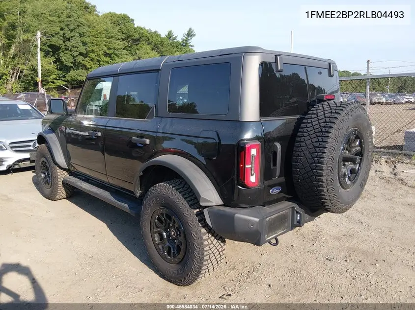 2024 Ford Bronco Wildtrak VIN: 1FMEE2BP2RLB04493 Lot: 45584034