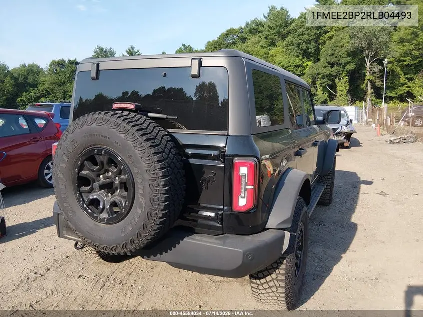 2024 Ford Bronco Wildtrak VIN: 1FMEE2BP2RLB04493 Lot: 45584034
