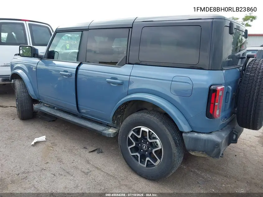 2024 Ford Bronco Outer Banks VIN: 1FMDE8BH0RLB23860 Lot: 45584356