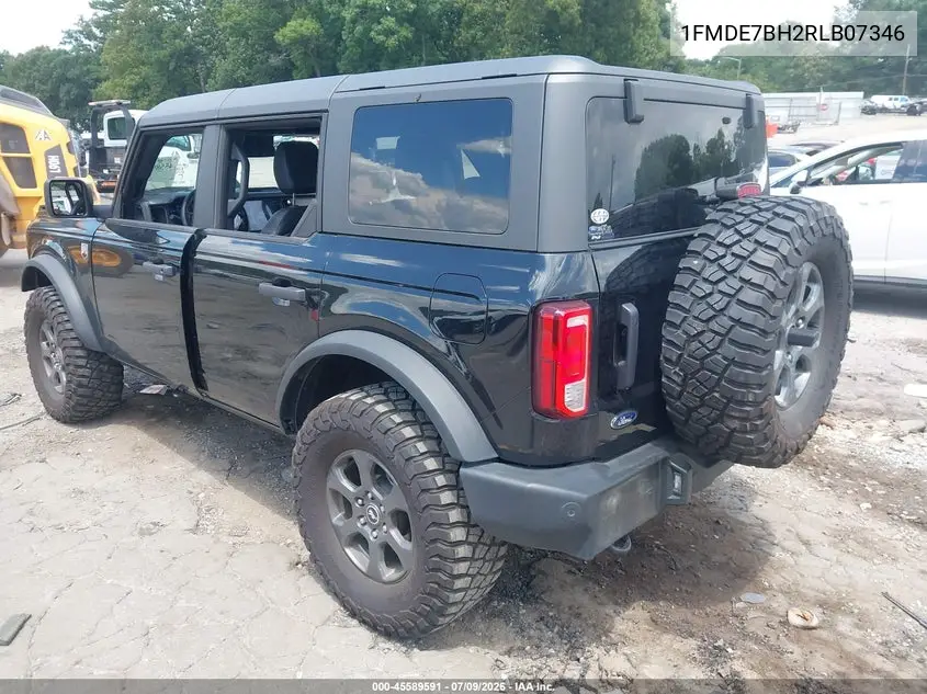 2024 Ford Bronco Big Bend VIN: 1FMDE7BH2RLB07346 Lot: 45589591