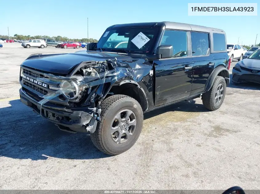 1FMDE7BH3SLA43923 2025 Ford Bronco Big Bend