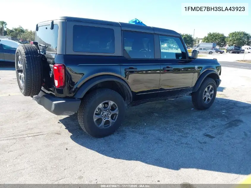 1FMDE7BH3SLA43923 2025 Ford Bronco Big Bend