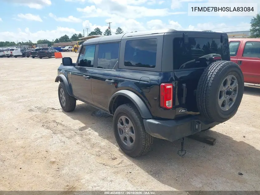 2025 Ford Bronco Big Bend VIN: 1FMDE7BH0SLA83084 Lot: 45340512