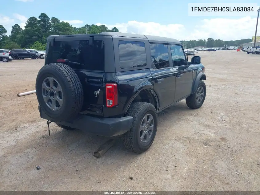 2025 Ford Bronco Big Bend VIN: 1FMDE7BH0SLA83084 Lot: 45340512
