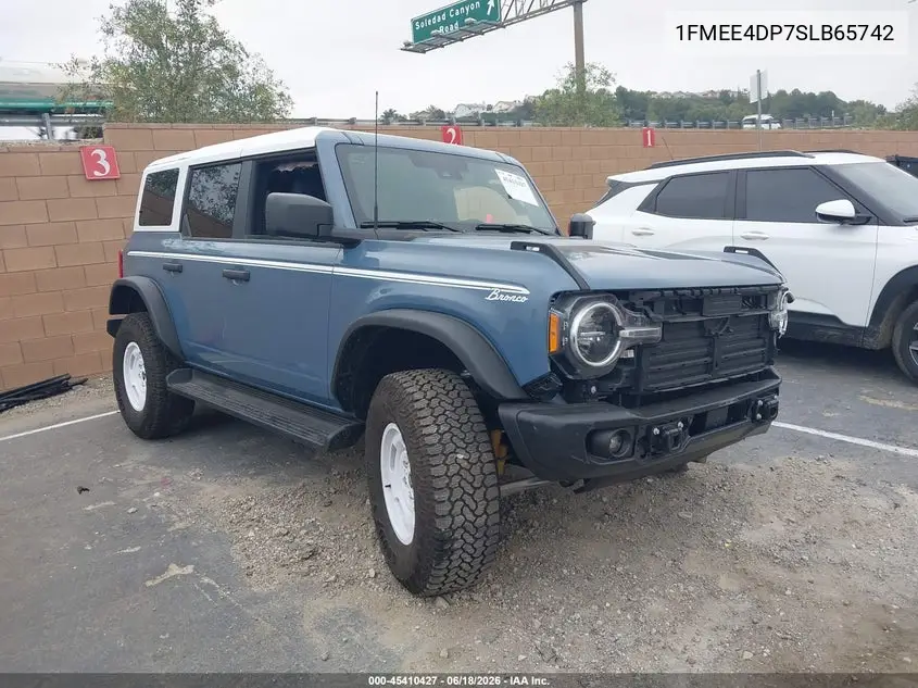 2025 Ford Bronco Heritage Edition VIN: 1FMEE4DP7SLB65742 Lot: 45410427