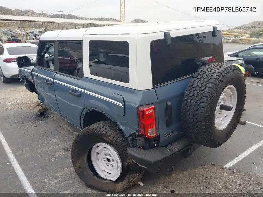 2025 Ford Bronco Heritage Edition VIN: 1FMEE4DP7SLB65742 Lot: 45410427