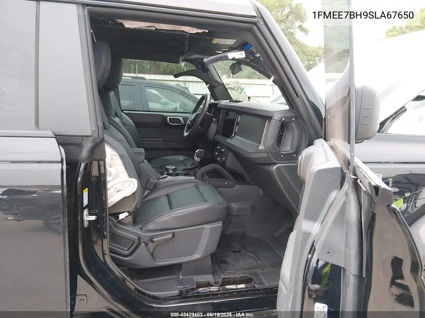 2025 Ford Bronco Big Bend VIN: 1FMEE7BH9SLA67650 Lot: 45429403
