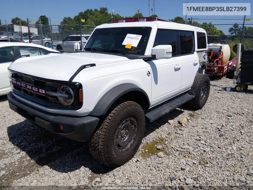 2025 Ford Bronco Outer Banks VIN: 1FMEE8BP3SLB27399 Lot: 45445324