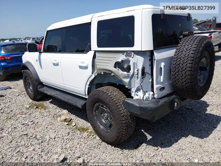 2025 Ford Bronco Outer Banks VIN: 1FMEE8BP3SLB27399 Lot: 45445324