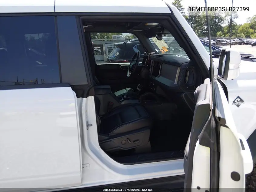 2025 Ford Bronco Outer Banks VIN: 1FMEE8BP3SLB27399 Lot: 45445324