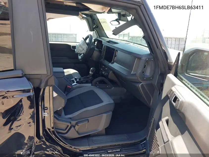 2025 Ford Bronco Big Bend VIN: 1FMDE7BH6SLB63411 Lot: 45461632